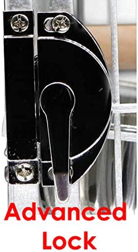 64" Extra Large Corner Bird Flight Breeding Wrought Iron Rolling Parrot Cage Side Solid Metal Plate Feed Doors Pull Out Removable Grate and Tray with Around Metal Seed Guard