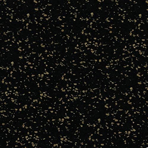 American Floor Mats 1/4in (7mm) Thick 10% Mocha 4' x 16' Heavy Duty Rubber Rolls, Protective Exercise Mats, Home Gym Rubber Flooring