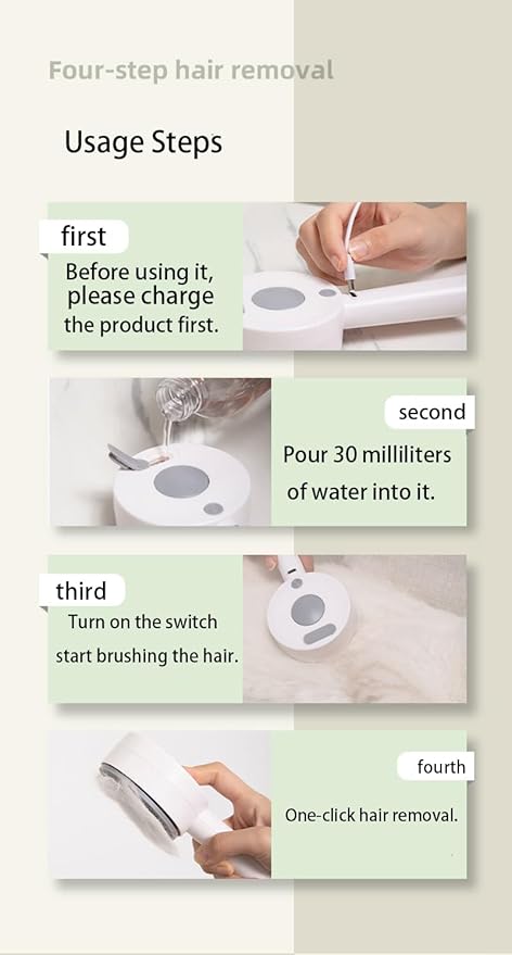 Cat Steam Brush, 3 In 1 Cat Brush,Quickly Clean Your Pet's Fur,Anti-Static Pet Spray Hair Removal Comb,Suitable for pets such as cats, dogs, rabbits, etc.