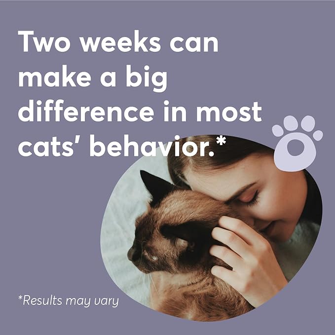 Cat Calming Diffuser Refills – Long-Lasting 30-Day Formula with Pheromones for Stress Relief, Relaxation, and Anxiety Reduction in Cats Easy to Use – (6 Refills)