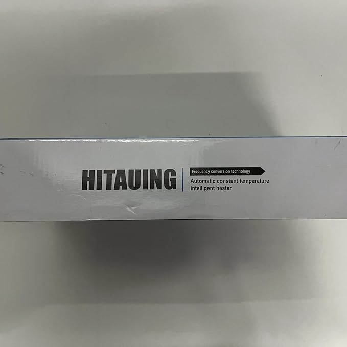 HiTauing Aquarium Heater, 500W Fish Tank Heater with LED Digital Display & 5 Safety Protection, Submersible Aquarium Heater with 2 Suction Cup and 8.2Ft Cord for 75-120 Gallon Fish Tank.