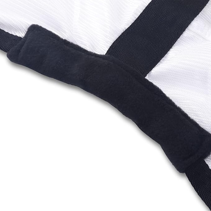 Comfy Mesh Horse Fly Sheet Equine Summer Sheets Stand Neck White 78