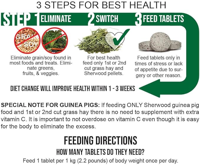 Tripleberry Vitamin C and Bioflavonoids by Sherwood Pet Health (100 Tablets - 60 Grams)