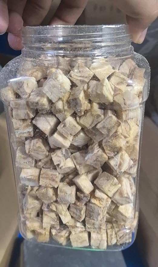 Just Try 6.7 oz Freeze-Dried Salmon Treats for Dogs & Cats - Single Ingredient, High Protein Dog Treats - Grain-Free, Rich in Omega-3 for Skin & Coat