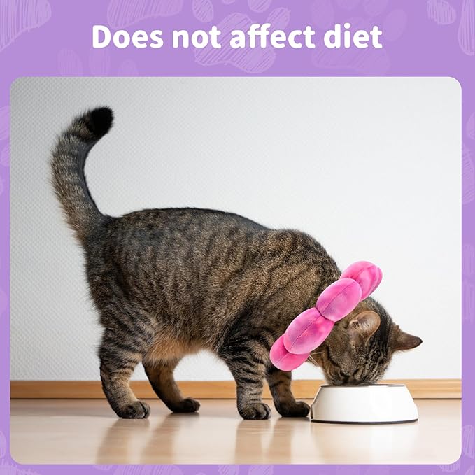 Dog Cat Surgical Recovery Cone, Pet Protective Collar, Soft Neck Cone to Stop Licking Wound for Cats & Kittens, Small Dogs After Surgery