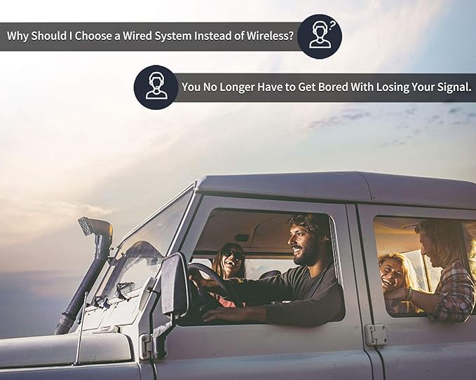 Fookoo Ⅱ HD Backup Camera System Kit, 9" 1080P Reversing Monitor+IP69 Waterproof Rear View Camera, Sharp CCD Chip, 100% Not Wash Up, Truck/Semi Trailer/Box Truck/RV (DY901-Wired)