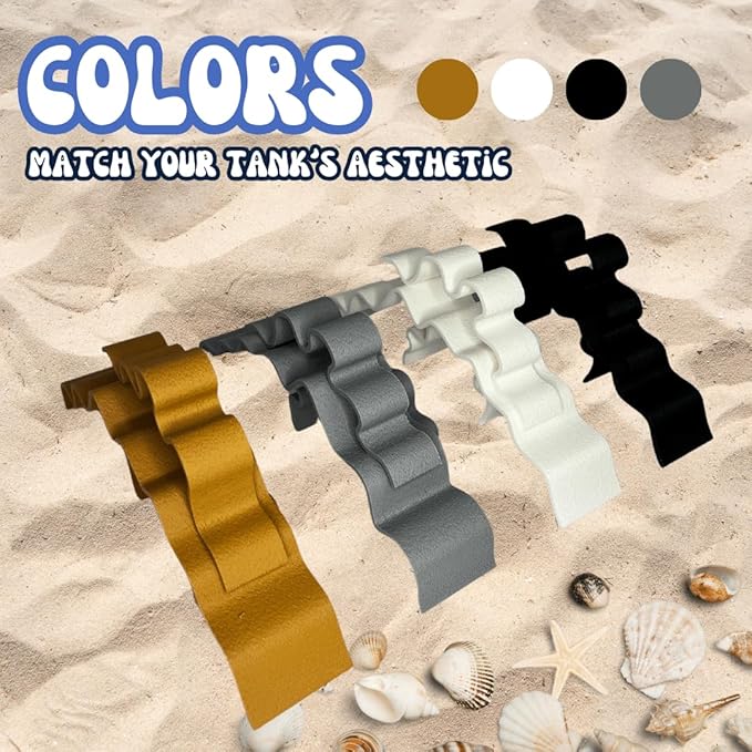 REEFSHAPE Aquarium or Terrarium Substrate Cliffs Combo Pack | Separate Substrate Layers in Aquariums or Terrariums to Create Cliffs & Depth | Made in USA (Cliff Combo, Tan)