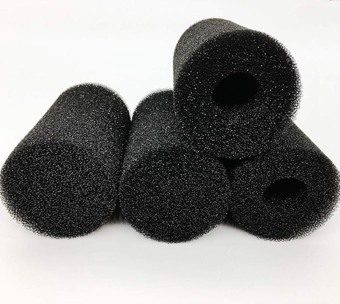 Pre-Filter Sponge,4 Pack Aquarium Pre Filter Foam Rolls Compatible Filter Accessories for Fish Tank