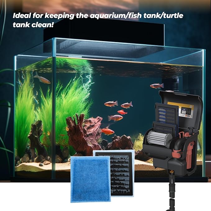 ANTOBLE 12 Pack Rite-Size C Filter Cartridges Fish Tank Aquarium Filters Compatible with Marineland Penguin 200 350 PRO 275 375 Bio-Wheel Power Filters