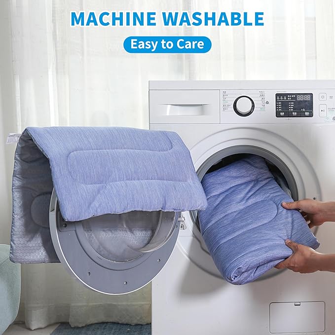 Cooling Mat for Large Dogs - Double-Sided Waterproof & Cool, Q-MAX>0.47, Portable Dog Cooling Mat for Summer. (L (36''x23''))