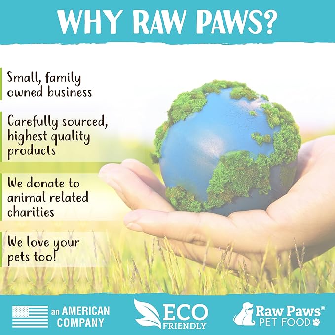Raw Paws Freeze Dried Duck Necks for Dogs, 5-oz - Made in USA - All Natural Duck Dog Treats - Single Ingredient