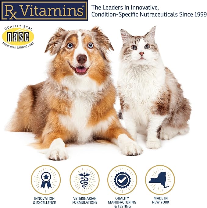 Rx Vitamins CurcuWIN Curcumin for Pets - Cat Immune Support - Dog Digestive Support - 90 ct