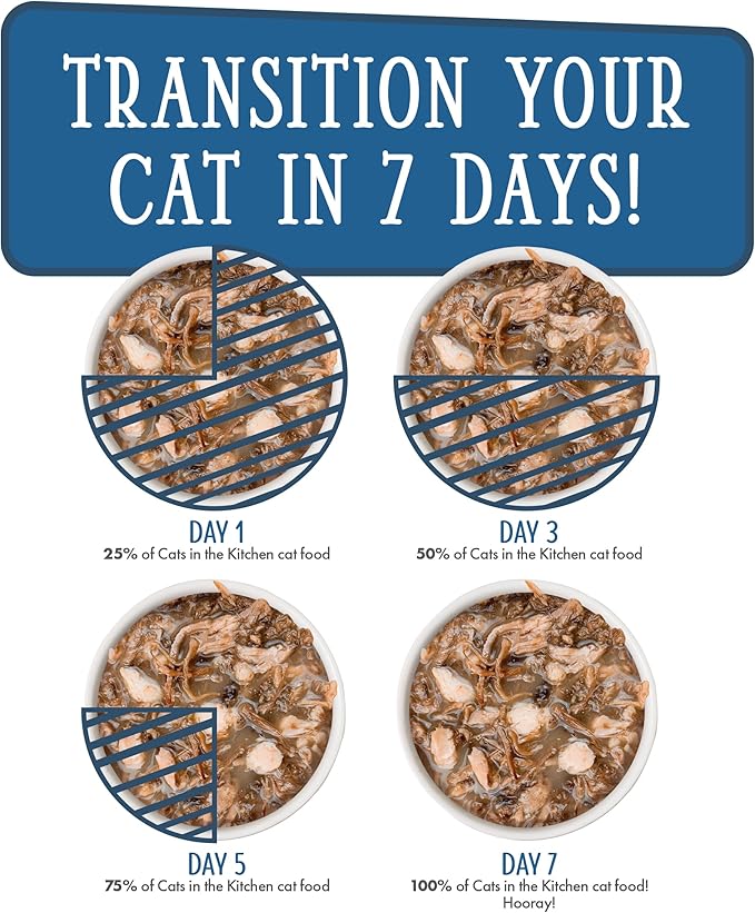 Weruva Cats in The Kitchen, 1 if by Land, 2 if by Sea with Tuna, Beef & Salmon in Gravy Cat Food, 3oz Pouch (Pack of 12)