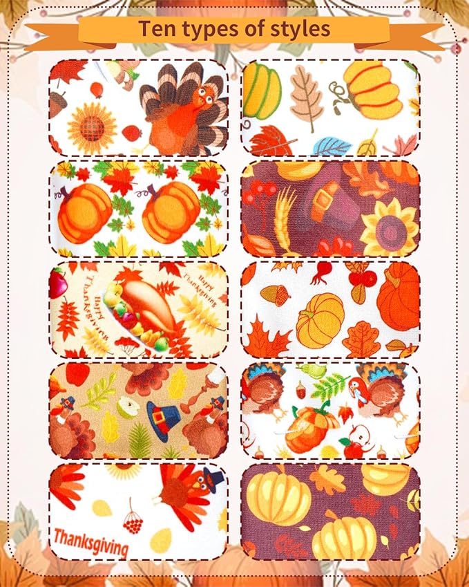 PET SHOW 10 Pack Thanksgiving Small Dog Ties Neckties for Doggies Cats Adjustable Holiday Grooming Accessories Neck Ties Bowties Girl Boy Pets Festival Costumes Puppies Party Gift Favor(Small)