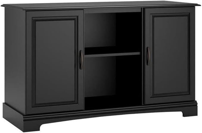 Pemberly Row Modern/Contemporary Furniture 50" Aquarium Stand in Black