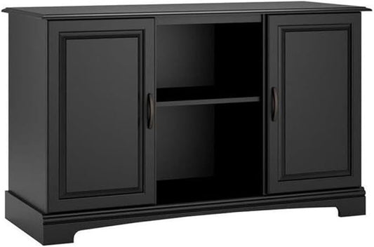 Pemberly Row Modern/Contemporary Furniture 50" Aquarium Stand in Black