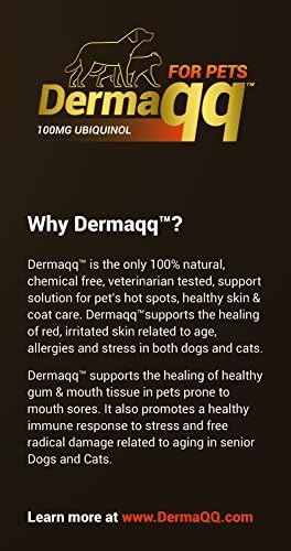 Dermaqq Dog & Cat Hot Spots, Hair Loss, Dermatitis Support