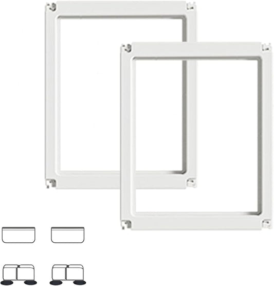 Acrylic Dog Playpen Suitable for Expanding Clear Dog Playpen Includes 2 I-Type Connectors and 2 Suction Cup Bases（30", 2PCS）