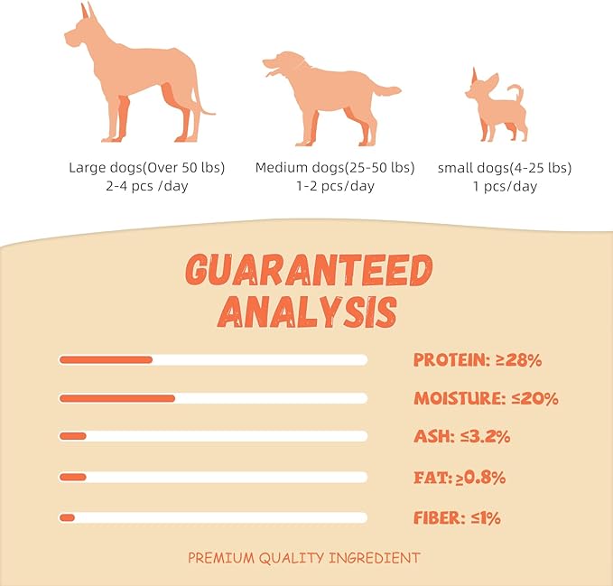 Dog Treats, Chicken Wrapped Calcium Bone Rawhide-Free Grain-Free Training Treats for Dogs Teeth Cleanning Breath Fresh Dog Chewy Snacks for Medium Large Dogs 10.6oz or 18-19 pcs