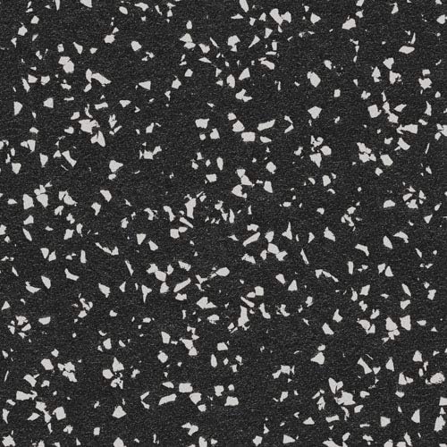 American Floor Mats - Extreme Rubber Gym Tiles - 1 Inch Thick Colorful Rubber Gym Tiles - Superior Shock and Sound Absorbing Tiles - 10% Grey 4 Tile Pack (Covers 16 Sq Ft)