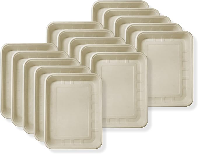 Disposable Litter Boxes for Kittens - Multi-Value (15 Pack), Kitten, Rabbit, and Senior Cat, Shallow, Small, Sanitary Must-Have 16.5 x 12.5 x 2 in.