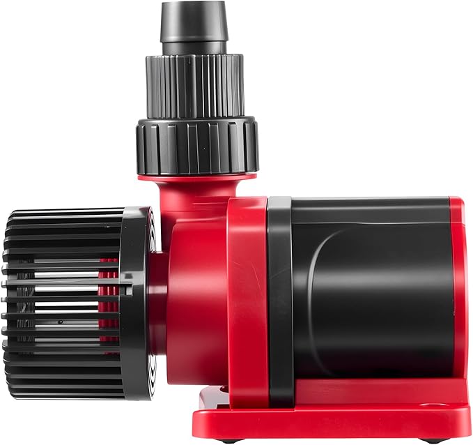 VEVOR Aquarium 24V DC Water Pump, 100W, 2642 GPH Marine Wavemaker Return Pump with Controller, Adjustable Flow, Feed Mode, 19.7 ft Max Lift, for Saltwater Freshwater Fish Tank Sump Pond Circulation