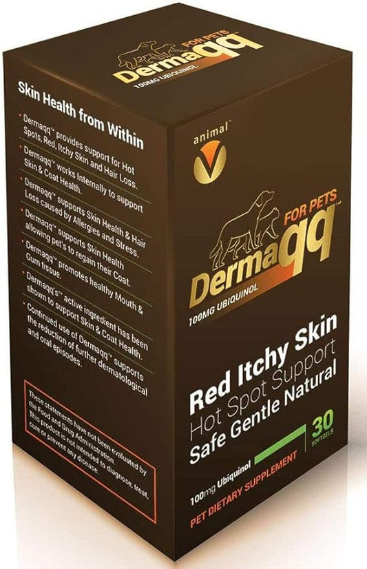 Dermaqq Dog & Cat Hot Spots, Hair Loss, Dermatitis Support