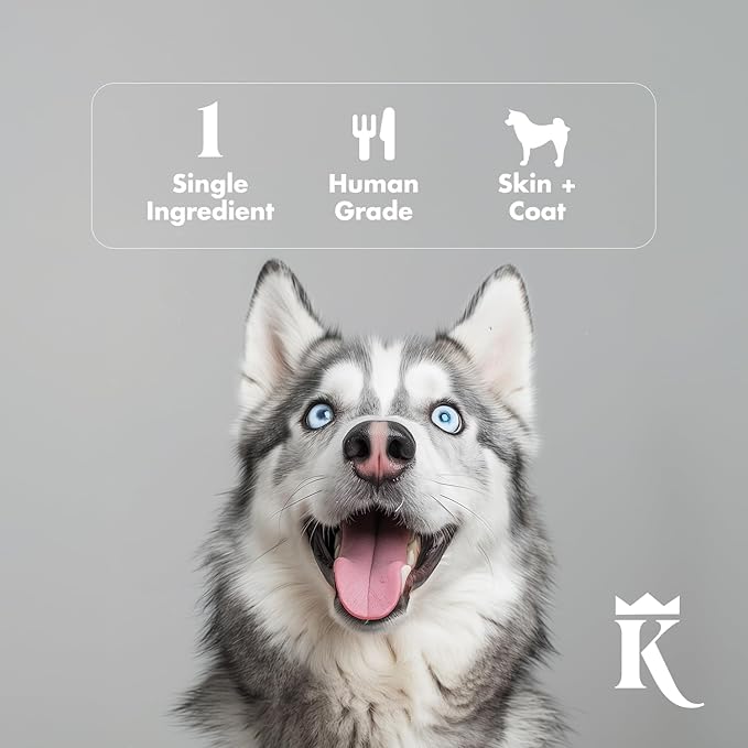 King Lou Pets - Whole Minnows for Cats and Dogs - Freeze Dried Minnows - USA-Made Freeze Dried Dog Treats and Cat Treats - Omega Rich for Skin and Coat Health - 1 lb Prior to Freeze-Drying