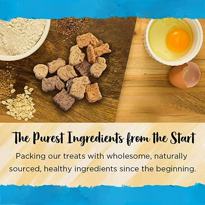 Blue Dog Bakery Natural Dog Treats, Mini Crunch, Assorted Flavors, 16.2oz, 3 Count