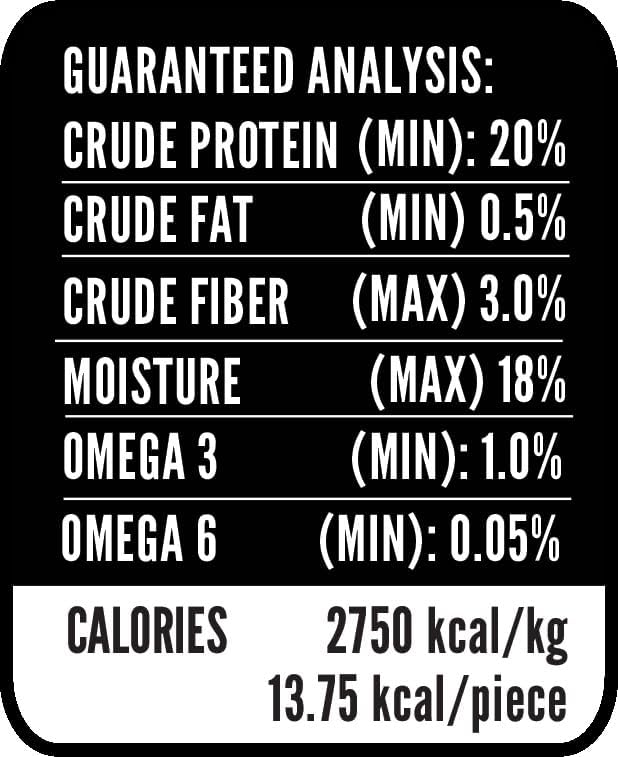 Hubert Pet Gourmet Duck Wrapped Apple Bites: Healthy & Natural Training Snacks, Ideal for All Dog Sizes, Low Fat, High-Protein, 2.5 lbs Super Value Pack