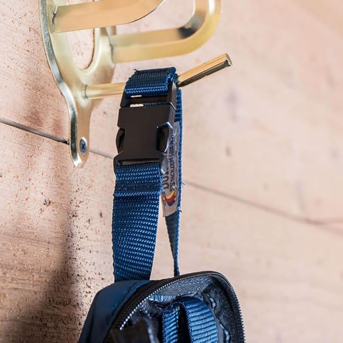 Dura-Tech Deluxe Fake Horse Tail Bag | Protects Fake Horse Tail | Full-Length Zipper | Tangle-Free Lycra Sleeve | Secure Tail Fastener | Handy ID Pocket | Color Black