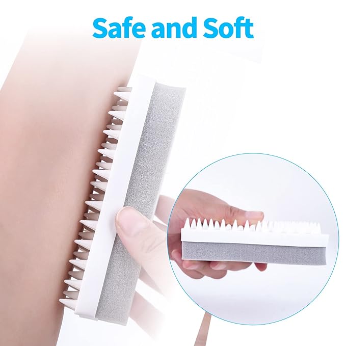 Mooncat Cat Grooming Brush - For Shedding, Long or Short Haired Cats, Removes Mats, Tangles, and Loose Fur - Massage Comb for Indoor Kittens