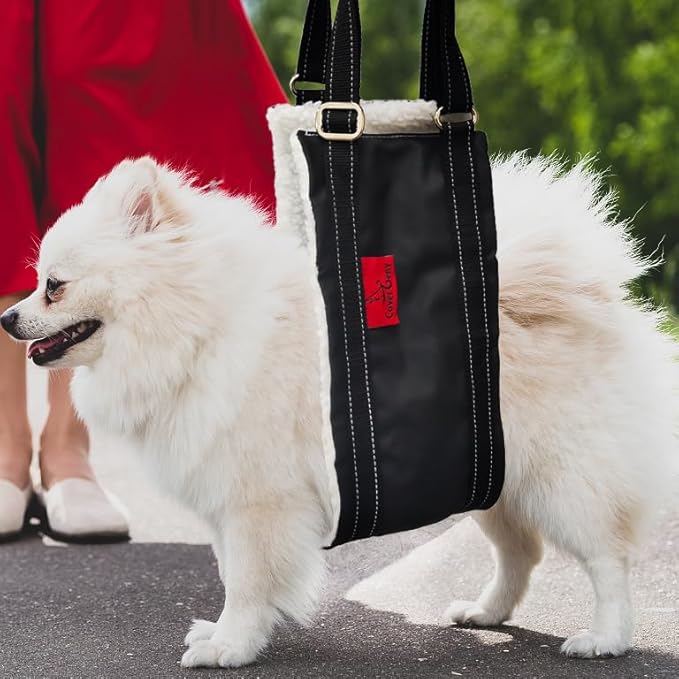 Dog Lift Harness - Adjustable Sling for Rear Legs with Soft Support for Senior, Injured, Disabled Dogs After ACL Surgery - Helping Pets with Canine Aid and Rehab Support (M)