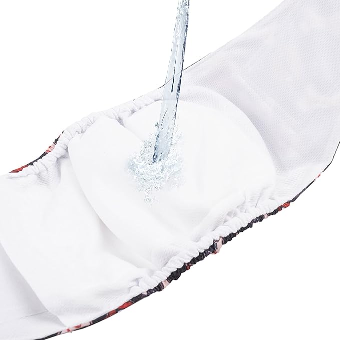 CuteBone Halloween Male Dog Diapers Belly Bands 3 Pack for Male Dogs Wraps Washable Doggie Pants DM23L