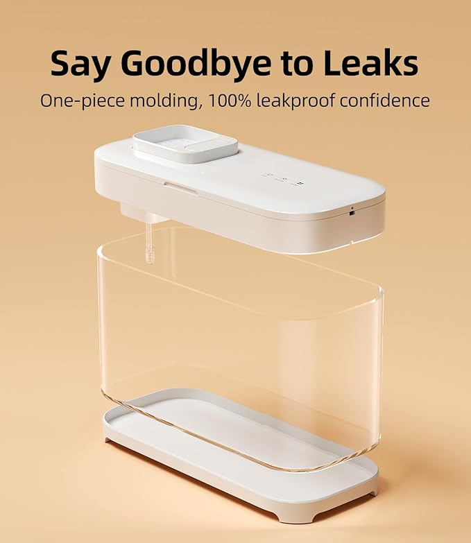 Smart Fish Tank Aquarium 3 Gallon with Heater, Temperature Monitor, 3 Stage Filtration, 8 Color Lighting, Aquarium Siphon, Small Betta Tank Kit, Acrylic