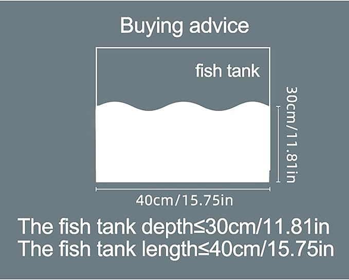 Mini Air Pump for Aquarium, Quiet Air Bubbler with Air Stone Air Tubing Clip, Oxygen Aerator for 1-15 Gallon Fish Tank, 1.3 Watt, 450 ML/min