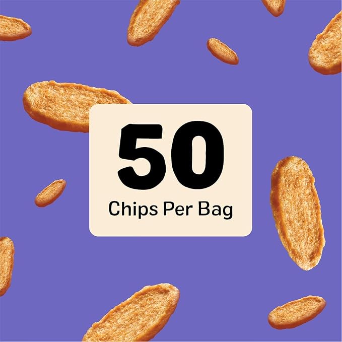 Three Dog Bakery Bark’N Crunch! Chicken Chips, Crunchy Treats for Dogs, Single Ingredient, High Protein Snacks, No Artificial Flavors or Colors, Made in The USA, 4oz