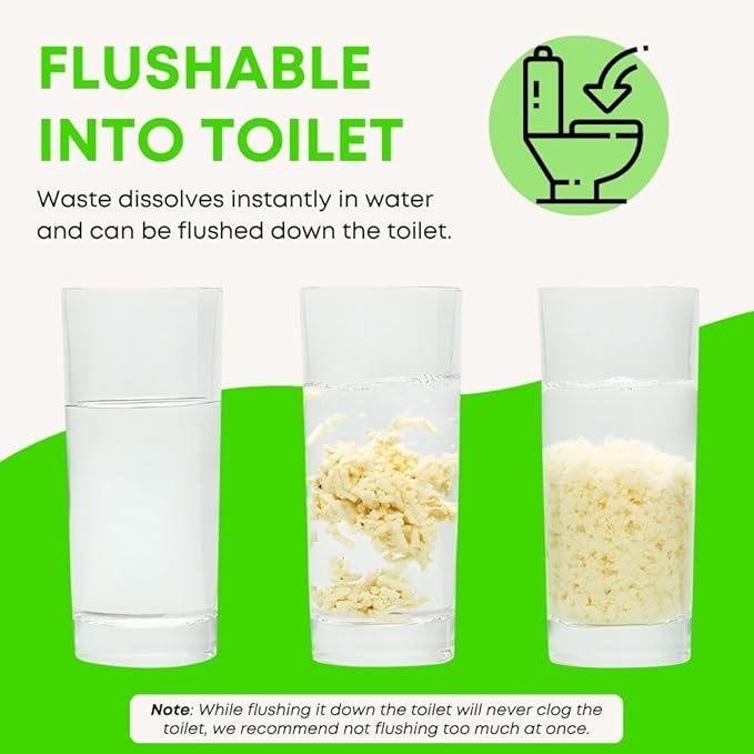 Gatitos Tofu Cat Litter Climping Quickly, Natural Material, Dissolves in Water and can be Flushed Down The Toilet, Vacuum Packing（Original Flavor| Pack*1）