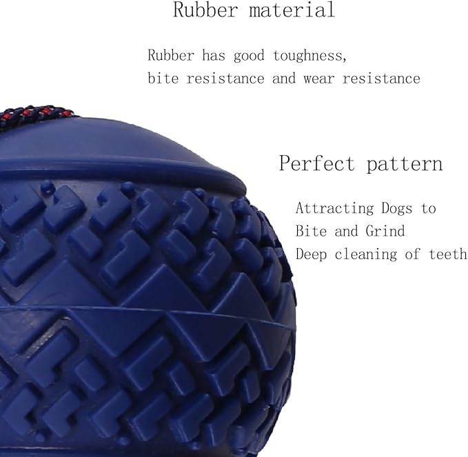 Dog Ball with Rope Toy,Ball on a Rope Dog Toy for Medium and Small Dog Tough Rope Toy Non-Toxic and Durable Dog Balls Toys