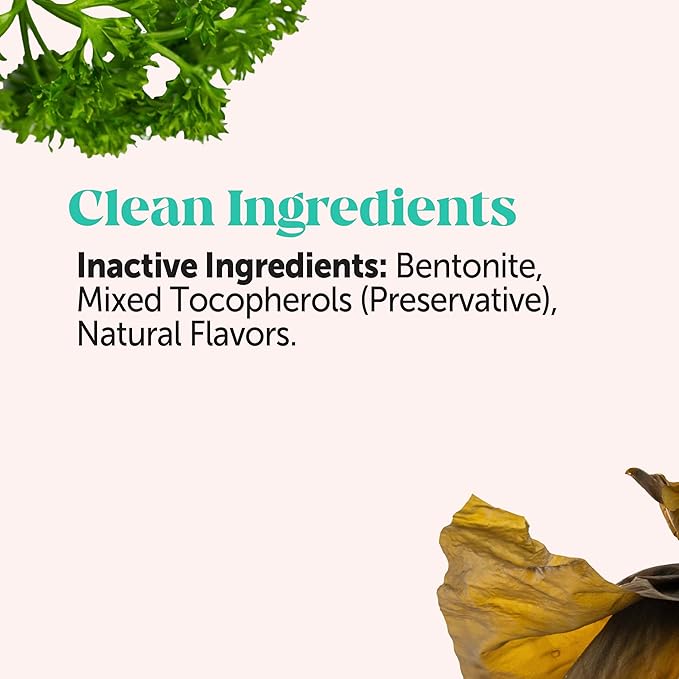 Cat Breath Freshener Dental Powder for Teeth Cleaning Plaque Off, Dental Care for Cats, Tartar Remover for Teeth with Natural Herbal Blend (60 Day Supply)