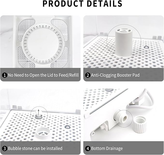 Smart Small Fish Tank Mini Aquarium with RGB Colors Light for Betta Fish Starter Kit, Adjustable Temperature and Brightness, Desktop Fish Tank for Room Decor, Smart Control with Apps