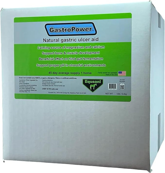 GastroPower Digestible Free Fatty Acid Feed Concentrate for Horses