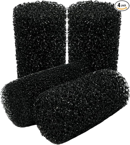 4-Pack Sponge Replacement for OQTTNEO Aquarium Internal Filters