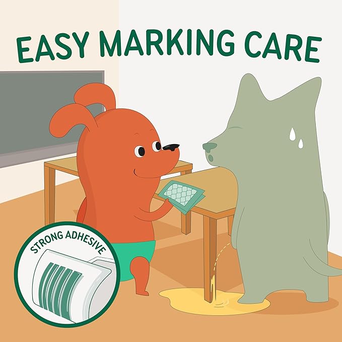 Disposable Dog Diaper Liners Booster Pads for Male & Female Dogs, 100ct, 4 Sizes Options, Doggie Diaper Inserts fit Most Types of Dog Diapers - Pet Belly Bands & Male Wraps (Small (100 ct))