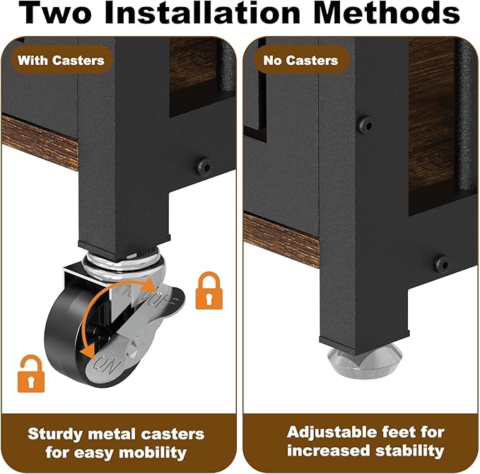 EasyCom Heavy Duty Dog Kennel Indoor with Name Tag, 27" Dog Crate Furniture for Small Dogs, Double-Doors Sturdy Metal Dog Cage for Anxiety Dog
