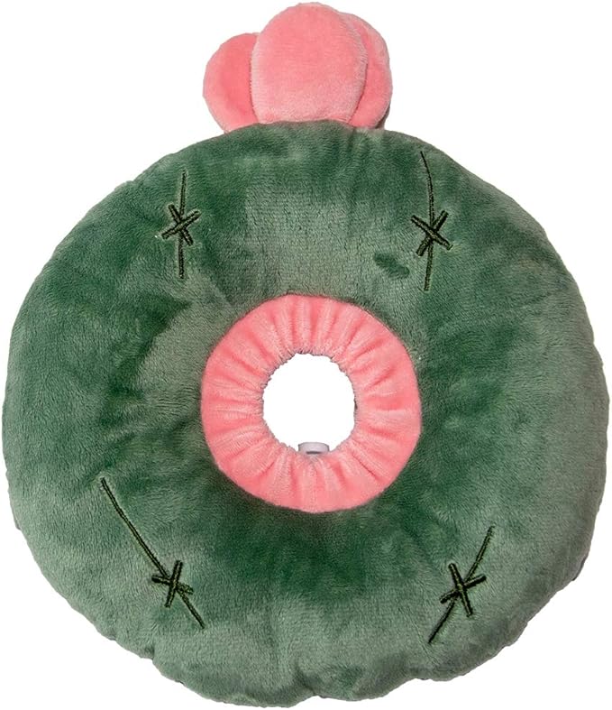 Adjustable Cat Recovery Collar Soft,Cute Pet E-Collar Neck Cone After Surgery Wound Healing Protective Cone Fit for Kitties, Small Dogs(ELC05-cactus-l)