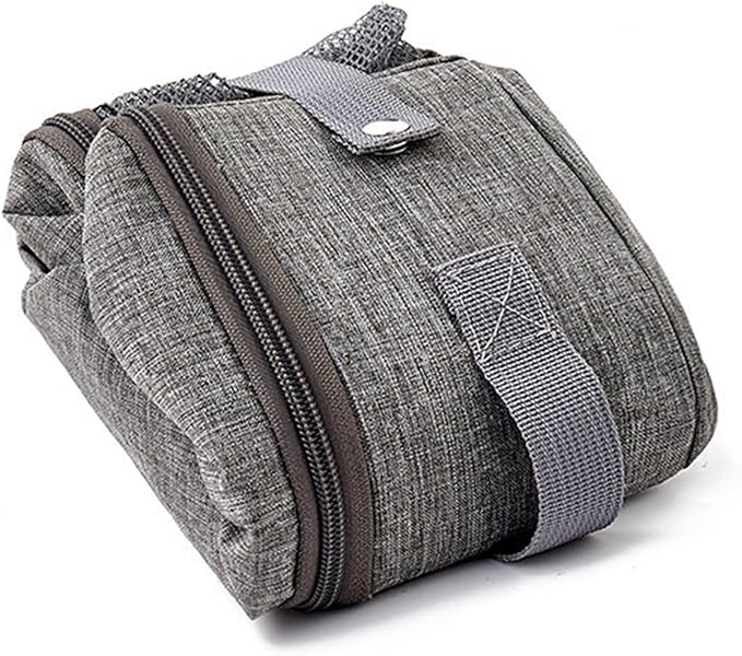 Cat Travel Litter Box, Portable Collapsible Litter Box with Lid, Small Pet Litter Box Leak Proof Litter Carrier for Cat (Rectangular)