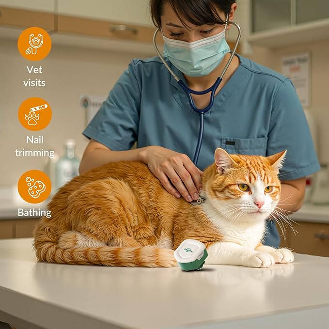 Cat Calming Diffuser – for Travel, Car & Home Use, Pheromone Diffuser for Cats & Kittens to Reduce Anxiety and Stress, No Electricity Needed, Long-Lasting Calming Support (1 Pack)