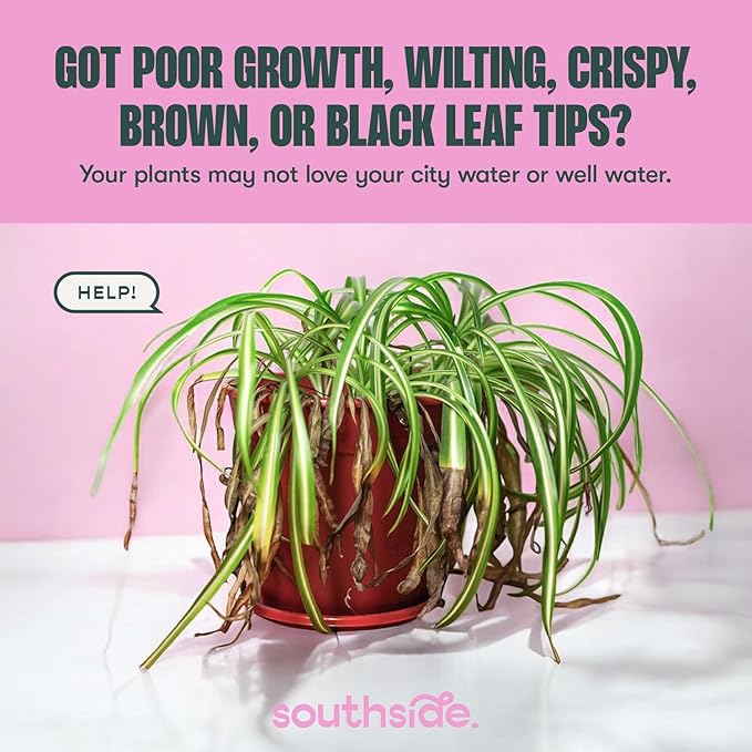 Tap Water Conditioner for Houseplants & Hydroponics - Remove Chlorine, Chloramines & Heavy Metals, Buffers pH - 8 Oz