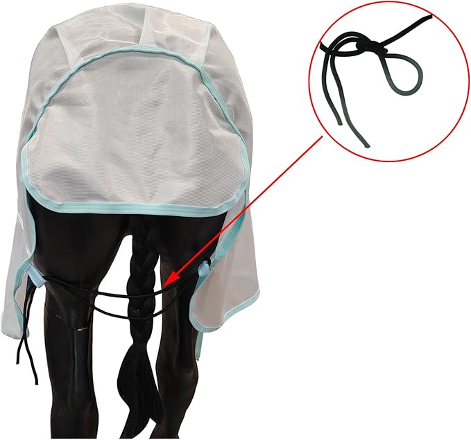 BARN & STABLE Breathable and Tear-Resistant Horse Fly Sheet with UV Protection Equine Summer Sheet Horse Fly Blanket with Removable Web Leg Straps